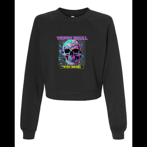 Trippy Skull Bella canvas hoodie 7505
